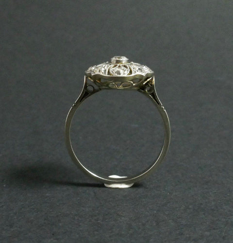 Bague 54 Bague fleur, diamants 58 Facettes 1084362