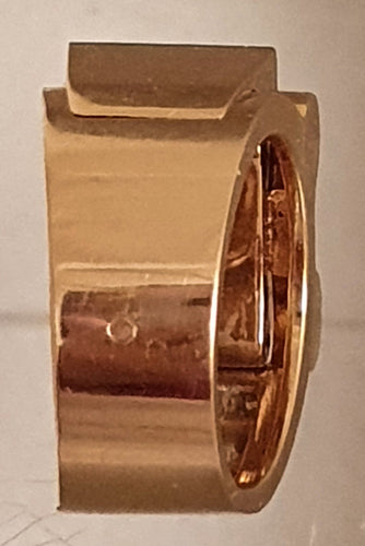 Bague 57.5 Bague 2 Ors Diamants Rubis 58 Facettes R 1306  Maee