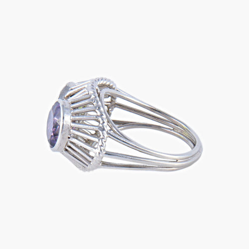 Bague Bague Améthyste et Péridot 58 Facettes