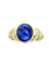 Bague ADLER - Bague or jaune, saphir et diamants 58 Facettes