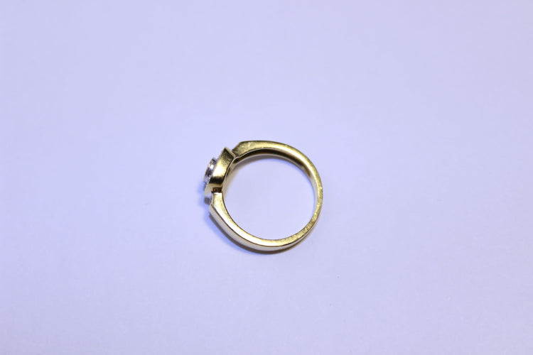 Bague 55 Bague or Diamants et Rubis 58 Facettes