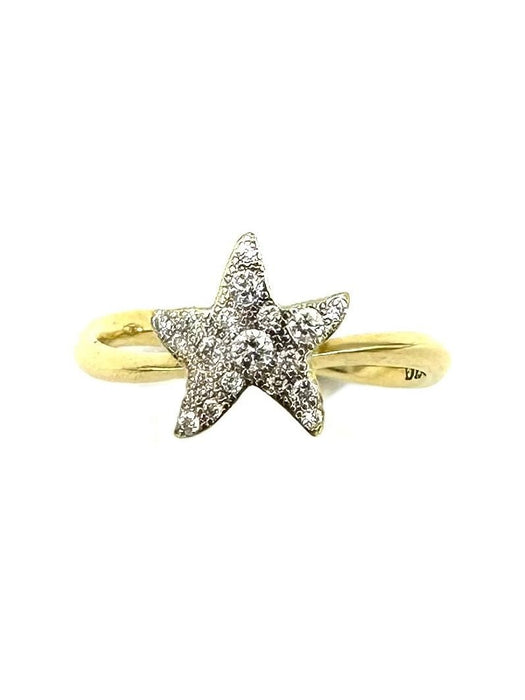 Bague 50 DODO - Bague Stellina or 18K et diamants 58 Facettes