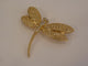 Broche Broche Pendentif Libellule, Or Jaune & Diamants 58 Facettes