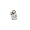 Pendentif Pendentif  Or blanc Diamant 58 Facettes 220233R