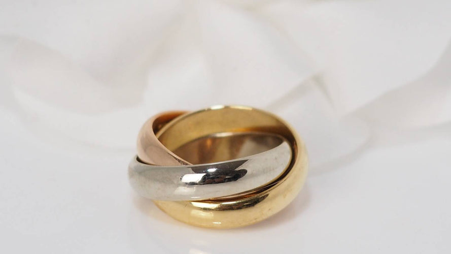 Bague Bague Cartier Trinity 3 ors 58 Facettes
