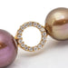 Pendentif Pendentif Or rose Diamants Perles 58 Facettes D359696LF