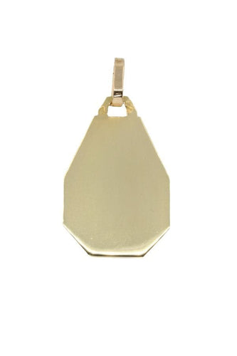 Pendentif MÉDAILLE VIERGE ART-DÉCO 58 Facettes 042811