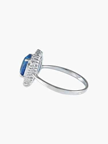 Bague Bague Marguerite Saphir et Diamants 58 Facettes