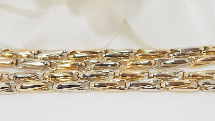 Collier 74cm Cartier - Sautoir Or Jaune Grain d'Avoine 58 Facettes 32383