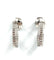Boucles d'oreilles Boucheron. Collection Quatre Radiant Édition, créoles or blanc et diamants 58 Facettes