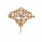 Broche Broche-Pendentif or jaune Art Nouveau 58 Facettes 447