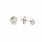 Boucles d'oreilles Boucles d'oreilles diamants Coussin 1 Ct Or Gris 18 cts 58 Facettes BO231