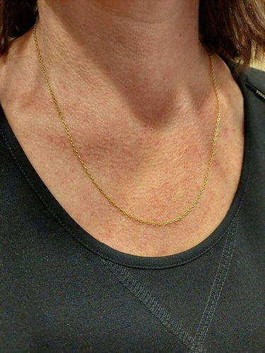 Collier CHAINE MAILLE FORÇAT 58 Facettes 075881