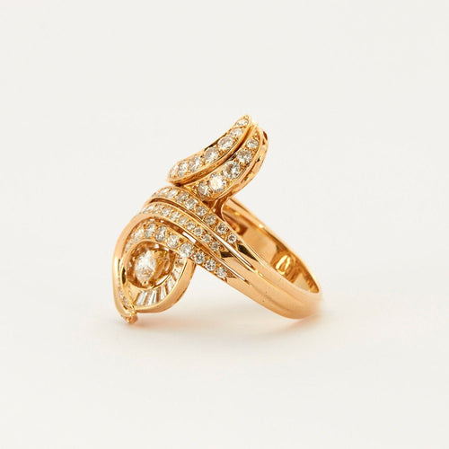 Bague 53 Bague de phalange Diamants 58 Facettes