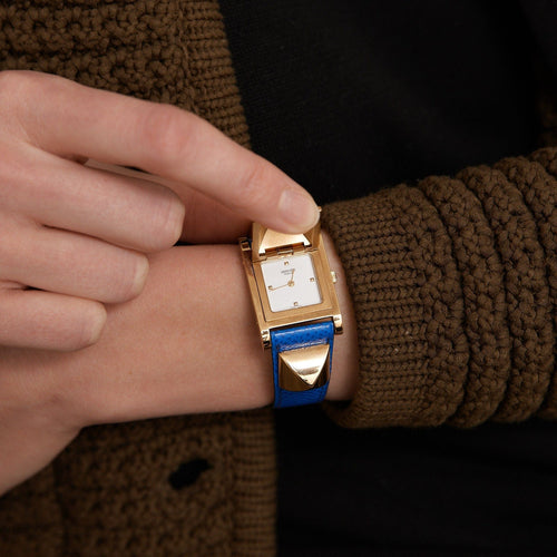 Montre HERMES - Montre de dame Médor 58 Facettes