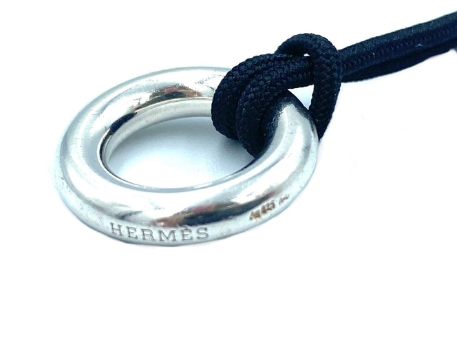 Bracelet HERMÈS. Collection Skipper, bracelet argent 58 Facettes