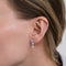 Boucles d'oreilles Boucles d'oreilles en Or blanc & diamants 58 Facettes
