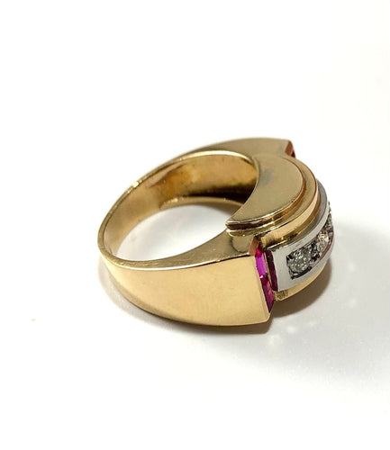 Bague 50 Bague Tank 58 Facettes 46