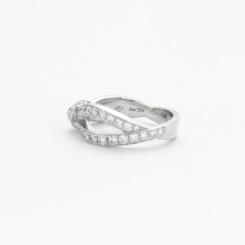 Bague 52 BAGUE CHAUMET LIENS SEDUCTION OR GRIS 58 Facettes