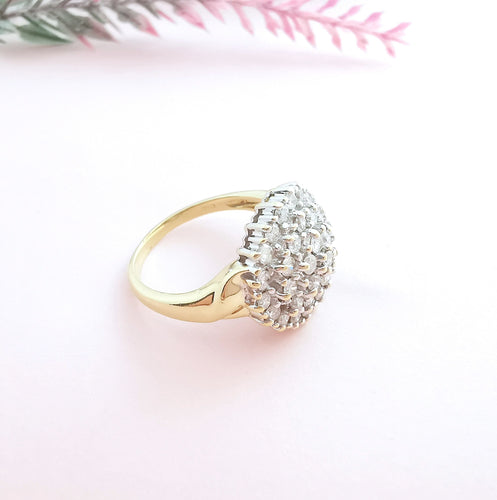 Bague Bague Diamants Or 58 Facettes AA 1622