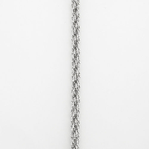 Collier Sautoir Billes or gris 58 Facettes