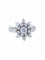 Bague Bague Fleur Diamants, Vers 1950 58 Facettes