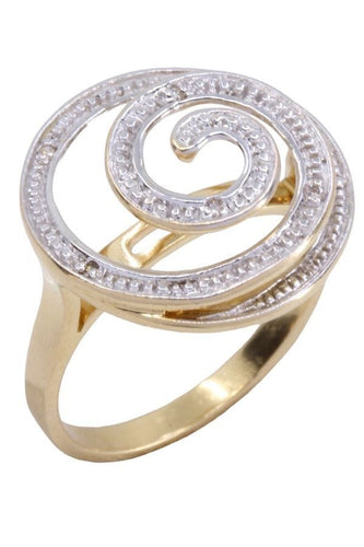 Bague 54 BAGUE TOURBILLON DIAMANTS 58 Facettes 071261