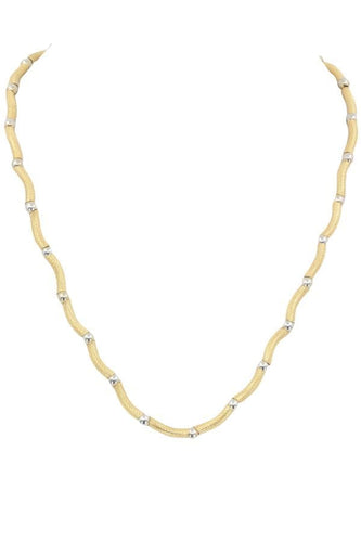 Collier COLLIER MODERNE 2 ORS 58 Facettes 047001