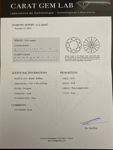 Boucles d'oreilles Boucles d’oreilles Or blanc Diamants 58 Facettes