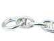 Bracelet HERMÈS. Bracelet Chaîne d’ancre TGM 58 Facettes