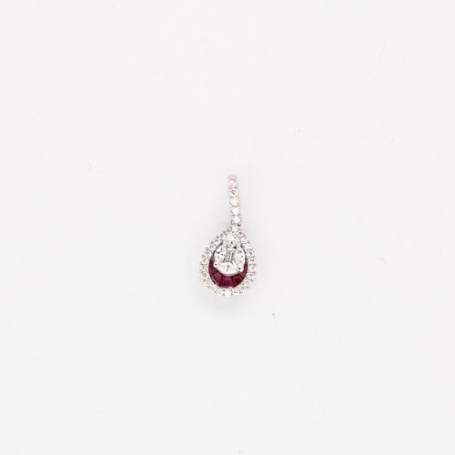 Pendentif Pendentif Joy Rubis & Diamant 58 Facettes 002.1489