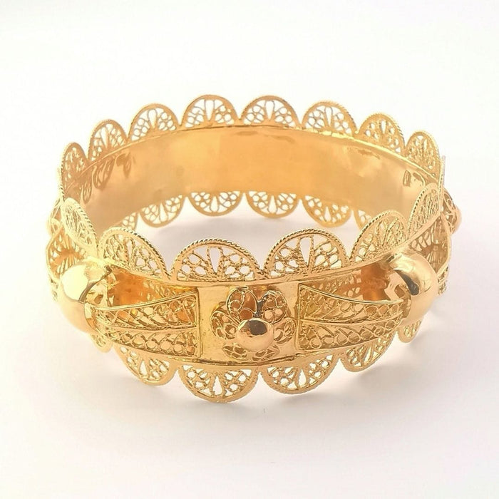 Bracelet Bracelet oriental filigrane or jaune 58 Facettes