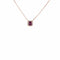 Collier Collier Grenat rhodolite Diamants 58 Facettes