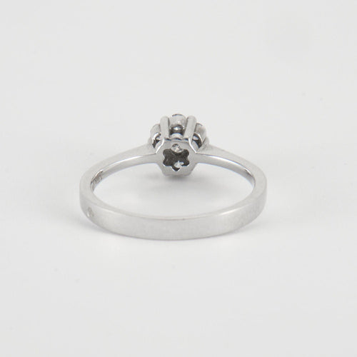 Bague Bague en Or Blanc & diamants 58 Facettes