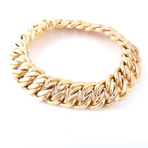 Bracelet Bracelet maille américaine or jaune 58 Facettes 2769