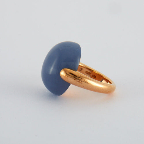 Bague 50 POMELLATO - Bague Or rose Calcédoine 58 Facettes