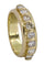 Bague DEMI-ALLIANCE DIAMANTS 58 Facettes 055221