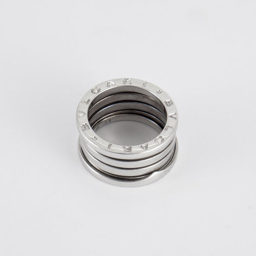 Bague BVLGARI - bague B.ZERO1 en or gris 58 Facettes