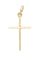 Pendentif Pendentif croix moderne Or jaune 58 Facettes 065471