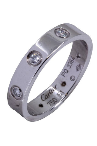 Bague ALLIANCE "LOVE" SIGNÉE CARTIER 58 Facettes 079421