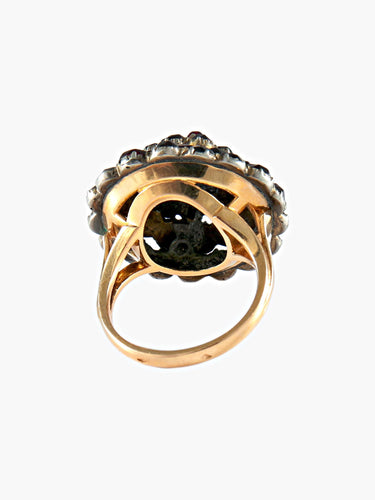 Bague 54 Bague Pyramide Grenats 58 Facettes