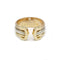 Bague 56 Bague Double C - CARTIER 58 Facettes 230300R