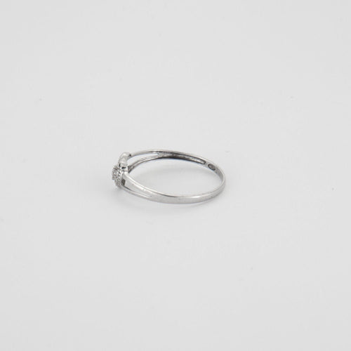 Bague 57 Bague Coeur Diamant 58 Facettes EL2-41