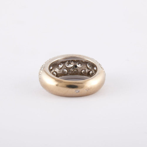 Bague 45 Bague Bandeau Diamants 58 Facettes JE496