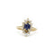 Bague 47 Bague Marguerite Saphir Et Diamants 58 Facettes 220276R