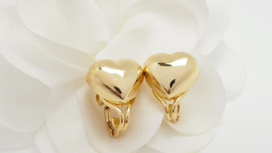 Boucles d'oreilles 4.5cm Boucles d'oreilles en or jaune et tourmalines 58 Facettes 32263