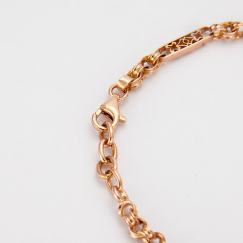 Bracelet Bracelet vintage Or rose 58 Facettes