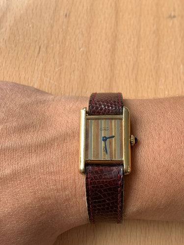 Montre Cartier - Montre De Femme Must 58 Facettes 3083/7