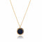 Collier Pendentif Lapis lazuli &  Or recyclé 58 Facettes