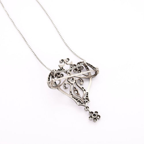 Broche Broche/Pendentif dimants 58 Facettes